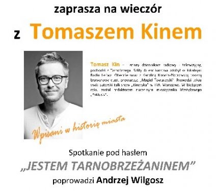 Tarnobrzeg. Spotkanie z Tomaszem Kinem,  współprowadzącym program 'Magiel Towarzyski.