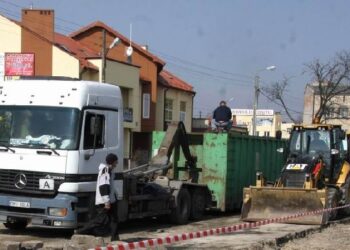 Trwa przebudowa mieleckich ulic.