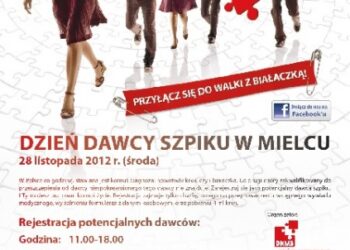 Mielec: Możesz zostać dawcą szpiku