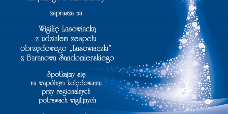 Wigilia lasowiacka w MDK