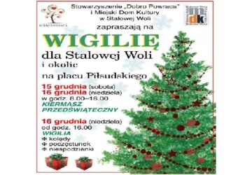 Satlowa Wola: Kiermasz, Wigilia i wspólne kolędowanie