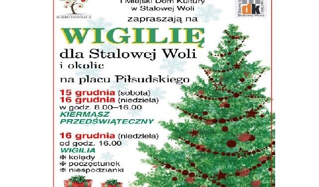 Satlowa Wola: Kiermasz, Wigilia i wspólne kolędowanie