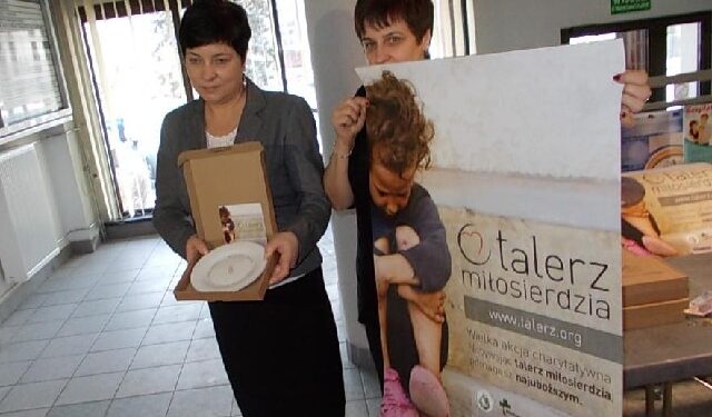 Talerz Miłosierdzia w Stalowej Woli.