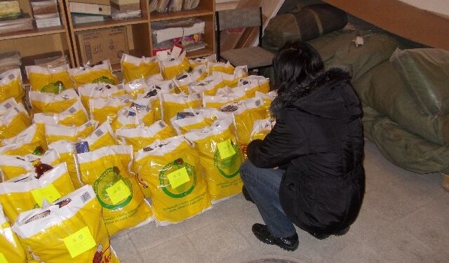 100 paczek dla rodzin wielodzietnych i samotnych matek