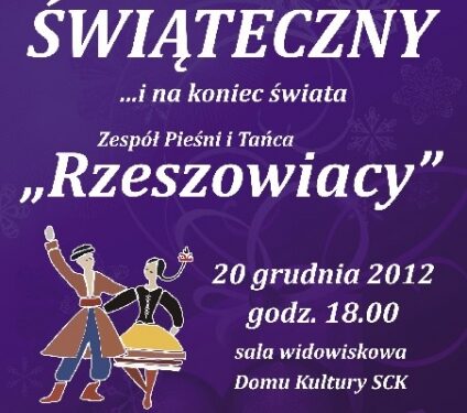 Zespół Pieśni i Tańca  Rzeszowiacy wystąpi w Mielcu