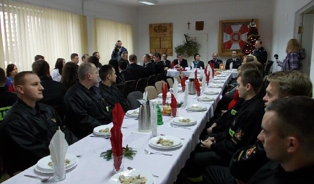 Stalowa Wola: Strażackie spotkanie opłatkowe.