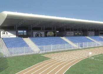 Prace wykończeniowe na mieleckim stadionie