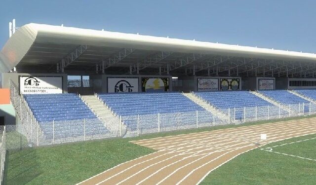 Prace wykończeniowe na mieleckim stadionie