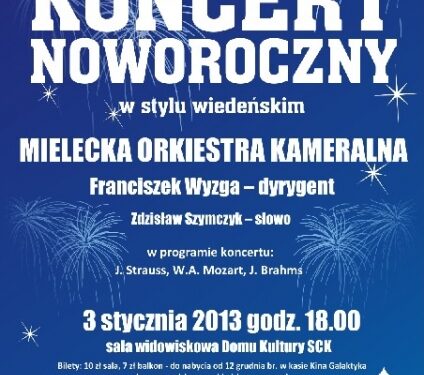 Mielec: Koncert noworoczny w stylu wiedeńskim