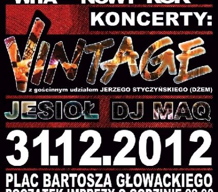 Tarnobrzeg. Sylwester na Placu Bartosza Głowackiego