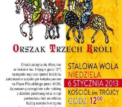Stalowowolski Orszak Trzech Króli.