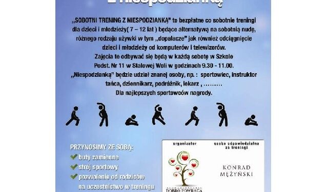 Stalowa Wola: Treningi z niespodzianką.