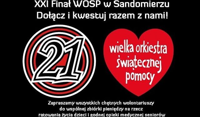 Wielka Orkiestra Świątecznej Pomocy w województwie świętokrzyskim.