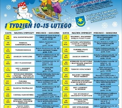 Tarnobrzeg. Ferie w mieście.