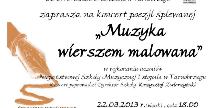 Tarnobrzeg."Muzyka wierszem malowana"