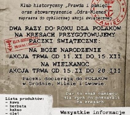 Mielec: Paczka dla kombatantów na kresach