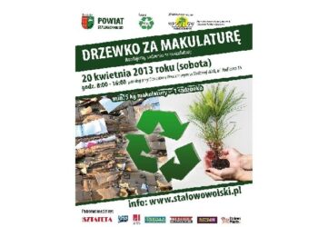 Powiat stalowowolski: Drzewko za makulaturę.