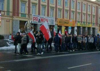 Mielec: Antyrządowa demonstracja