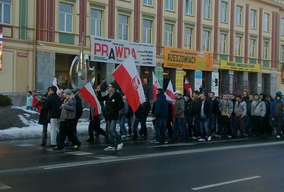Mielec: Antyrządowa demonstracja
