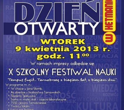 X Szkolny Festiwal Nauki
