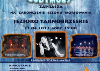 Oficjalne zakończenie sezonu morsowania nad Jeziorem Tarnobrzeskim