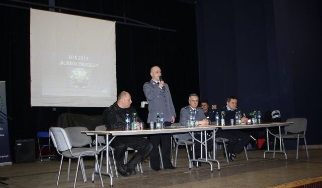 Sandomierz: Dyskutowano o tym jak poprawić bezpieczeństwo pieszych.