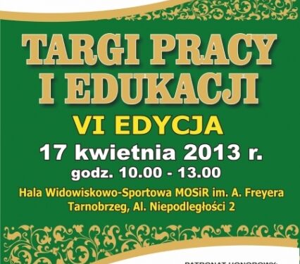 Targi pracy i edukacji w Tarnobrzegu po raz szósty