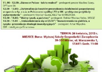 Mielec: Z ekonomią na Ty…