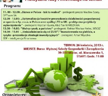 Mielec: Z ekonomią na Ty…