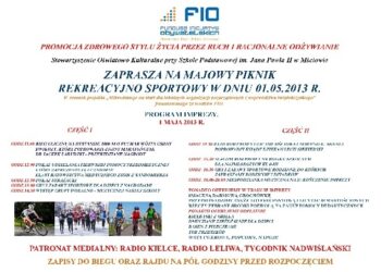 Majowy Piknik Rekreacyjno Sportowy w Mściowie