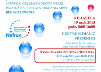 Tarnobrzeg: Kampania NEFROTEST