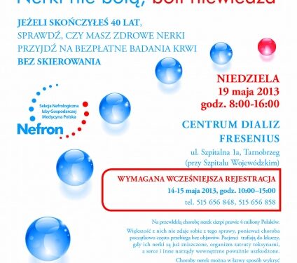 Tarnobrzeg: Kampania NEFROTEST