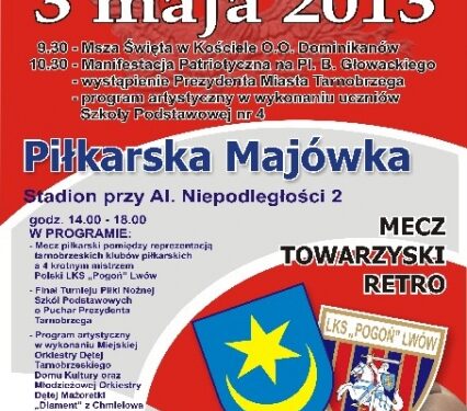 Tarnobrzeg. Obchody Święta Konstytucji 3 Maja.