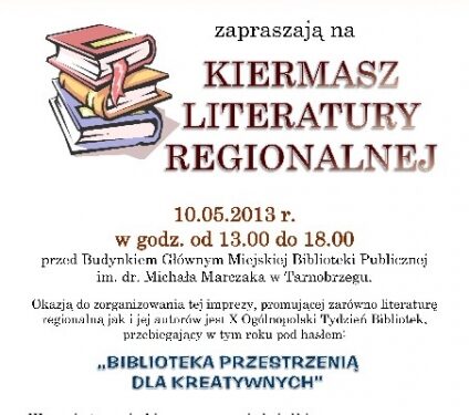 Tarnobrzeg. Kiermasz Literatury Regionalnej.