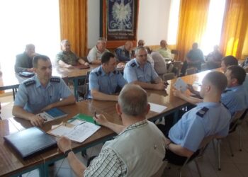 Tarnobrzeg. Policjanci spotkali się z działkowcami.