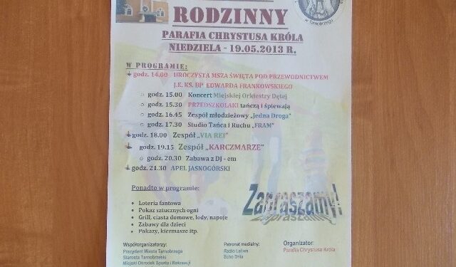 Tarnobrzeg. Piknik rodzinny.