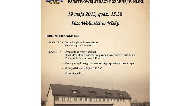 Nisko: Województwo święto strażaka.