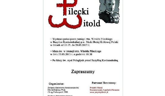 Stalowa Wola: Wystawa o Pileckim w 65 rocznicę śmierci bohatera.