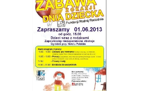 Mielec: Zabawa z okazji Dnia Dziecka.