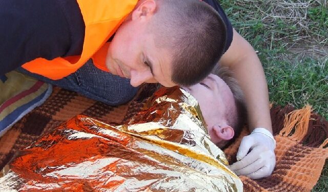 Mielec: Ratownicy drogowi w Mielcu.