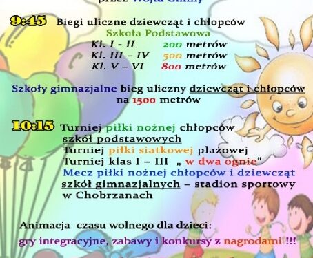 Chobrzany: Gminny festyn dziecięcy.