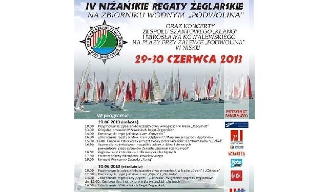 Nisko: Drugi dzień Niżańskich Regat Żeglarskich.