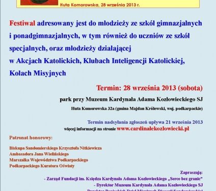 Festowal piosenki misyjnej w Hucie Komorowskiej