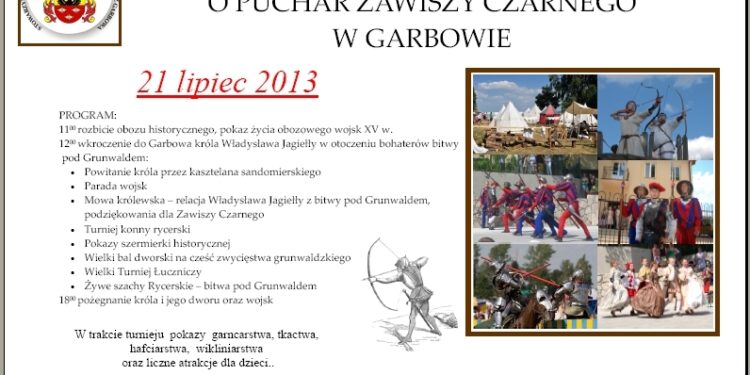 Garbów. II Turniej  w Łucznictwie Historycznym o Puchar Zawiszy Czarnego.