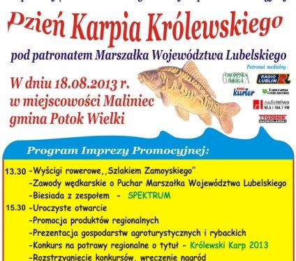 Dzień karpia królewskiego w Potoku Wielkim