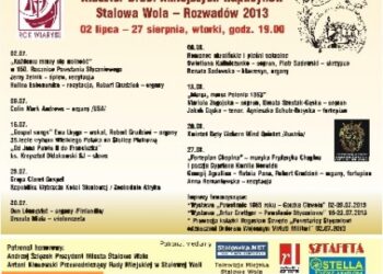 Stalowa Wola: Międzynarodowy Festiwal Muzyczny rusza