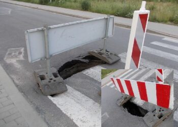 Nisko: Dziura na Podoficerskiej.