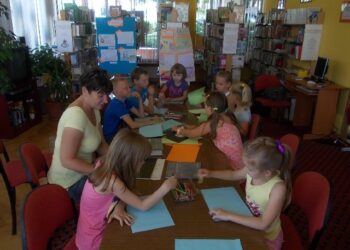 Tarnobrzeg. Cykliczne spotkania dla dzieci w bibliotece.