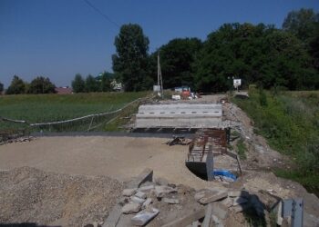 Na drogach powiatu tarnobrzeskiego trwa remont dwóch mostów