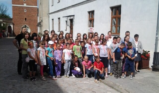 Sandomierz: Wizyta dzieci z Ukrainy i Białorusi.